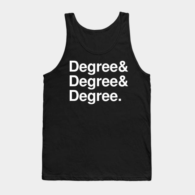 Three Degrees Tank Top by chateauteabag